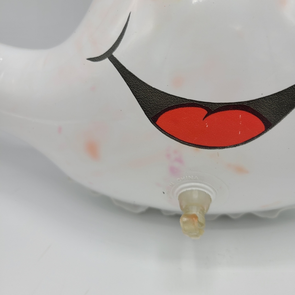 Vintage Inflatable Halloween Jack-o-lantern Pumpkin and Ghost - Picture 14 of 16